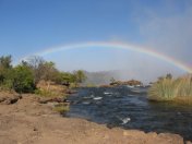 Regenbogen bij de watervallen
